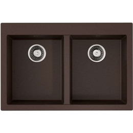 Кухонная мойка Omoikiri Bosen 80-2-DC 4993840, тёмный шоколад, Цвет производителя: тёмный шоколад - фото 