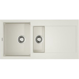 Кухонная мойка Omoikiri Sakaime 100-2-WH 4993895, белый - фото 