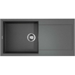 Кухонная мойка Omoikiri Sakaime 100-GR 4993561, leningrad grey, Цвет производителя: Leningrad Grey - фото 