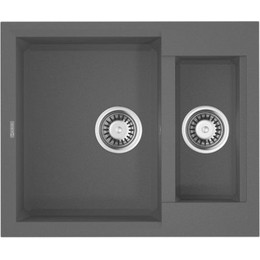 Кухонная мойка Omoikiri Sakaime 60-2-BL 4993908, чёрный, Цвет производителя: чёрный - фото 