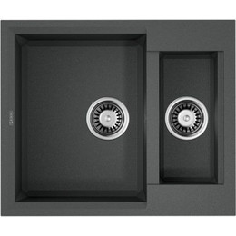 Кухонная мойка Omoikiri Sakaime 60-2-PL 4993915, платина, Цвет производителя: платина - фото 