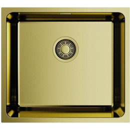Мойка кухонная Omoikiri Tadzava 49-U/I-AB (4993075) 0,8 мм, латунь, Цвет производителя: латунь - фото 