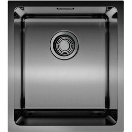 Мойка кухонная Omoikiri Tadzava 39-U/I-GM (4993079) 1 мм, вороненая сталь, Цвет производителя: вороненая сталь - фото 