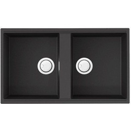 Кухонная мойка Omoikiri Kitagawa 83-2-U-GB 4993811, графит, Цвет производителя: графит - фото 