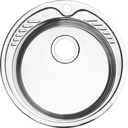 Кухонная мойка Iddis Suno SUN49S0i77 0,8 мм, сатин - фото 