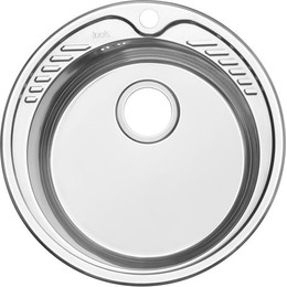 Кухонная мойка Iddis Suno SUN51S0i77 0,8 мм, сатин - фото 