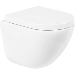 Унитаз подвесной безободковый BelBagno Amanda BB051CHR - фото 