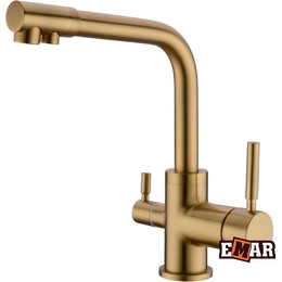 Смеситель для кухни Emar ECB-3003 PVD, Golden, Цвет производителя: Golden - фото 
