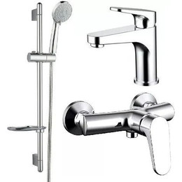 Набор смесителей 3 в 1 для душа Bravat Eler - фото 