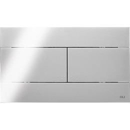 Кнопка смыва Oli Slim (механическая) 659044, хром глянцевый - фото 