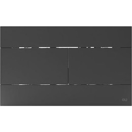 Кнопка смыва Oli Slim (механическая) 659055, чёрный - фото 