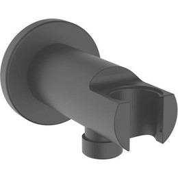 Шланговое подсоединение с держателем Iddis Ray 003BL01i62, чёрный - фото 