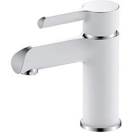 Смеситель для раковины Gappo G1003-8, белый/хром - фото 