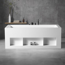 Ванна отдельностоящая Abber AB9339-1.7 170x80 см - фото 