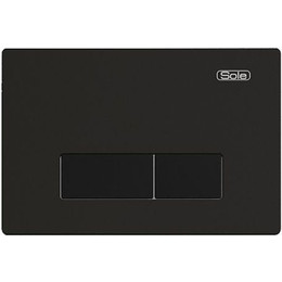 Кнопка смыва Sole 097H black - фото 