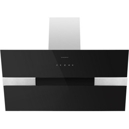 Вытяжка Maunfeld Mersey 90 Inox Glass black (чёрное стекло) - фото 