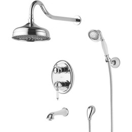 Душевая система для ванны Lemark Villa LM4822C - фото 