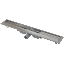 Трап AlcaPlast 105 см APZ106-1050, нержавеющая сталь, Цвет производителя: хром, Размер трапа: 1050 - фото 