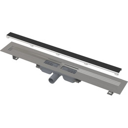 Трап AlcaPlast 95 см APZ115-950, нержавеющая сталь (под плитку), Цвет производителя: нержавеющая сталь, Размер трапа: 950 - фото 