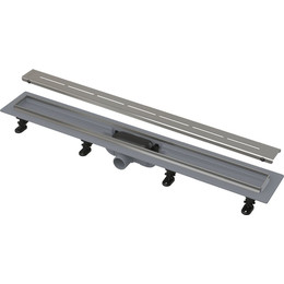 Трап AlcaPlast 65 см APZ18-650M, хром матовый, Цвет производителя: хром матовый, Размер трапа: 650 - фото 