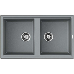 Кухонная мойка Omoikiri Tedori 86-2 GR 4993572, leningrad grey, Цвет производителя: Leningrad Grey - фото 