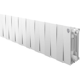 Радиатор Royal Thermo Piano Forte 200 Bianco Traffico 1280х280 мм (16 секций) - фото 