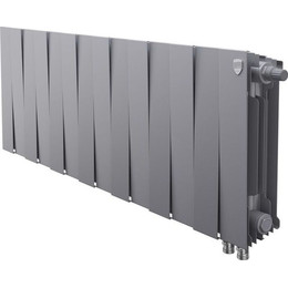 Радиатор Royal Thermo Piano Forte 300 VDR Silver Satin 1120х380 мм (14 секций) - фото 