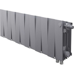 Радиатор Royal Thermo Piano Forte 200 VDR Silver Satin 960х280 мм (12 секций) - фото 