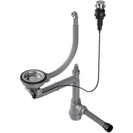 Арматура для кухонной мойки Omoikiri WK-1-R-A IN 4956164, нержавеющая сталь - фото 