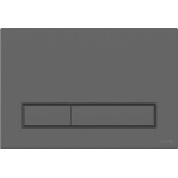 Кнопка смыва Cersanit Blick A64115, черный матовый - фото 