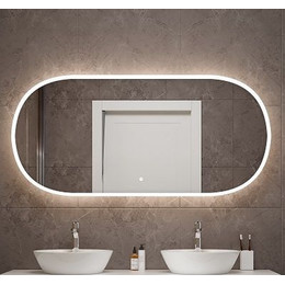 Зеркало Art&Max Bari Led 150 см AM-Bar-700-1500-DS-C-White - фото 