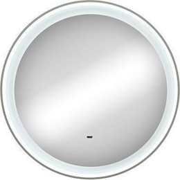 Зеркало Art&Max Napoli Led 80 см AM-Nap-800-DS-F-White, белый матовый - фото 