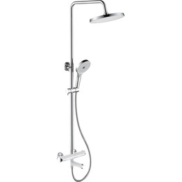 Душевая стойка с термостатом Gappo G2403-58, белый/хром - фото 