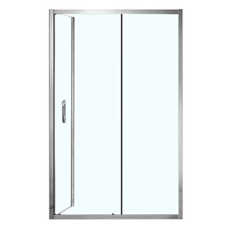 Душевое ограждение Azario Milton 120х80 см AZ-ND1131 R 1200, хром/прозрачное - фото 