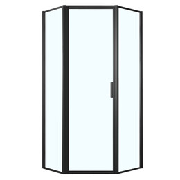 Душевое ограждение Azario Richmond 90х90 см AZ-NAG3231 900 Black, черный/прозрачное - фото 