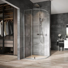 Душевое ограждение Ravak Nexty NSKK3 80x80 см 3O644U00Z1, сатин/прозрачное - фото 