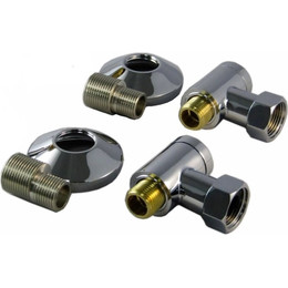 Комплект углов Тругор для полотенцесушителя 3/4x1/2 (00-00027519) - фото 