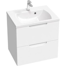 Тумба подвесная с раковиной Ravak Classic II 60 см X000001476, белый - фото 