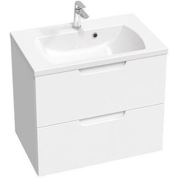 Тумба подвесная с раковиной Ravak Classic II 70 см X000001478, белый - фото 