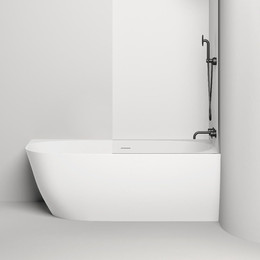 Ванна каменная Salini Sofia corner right 170х85 см 102514G (S-Sense) глянцевая - фото 