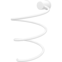 Держатель для фена WasserKraft K-1080WHITE, цвет белый матовый - фото 