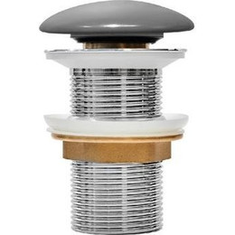 Донный клапан Iddis Optima home OPHGM00i88, серый матовый - фото 