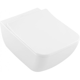 Унитаз подвесной безободковый Villeroy&Boch Venticello 4611RS01 с крышкой микролифт - фото 