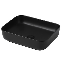 Раковина-чаша Abber Rechteck 50 см AC2202MB, черный матовый - фото 