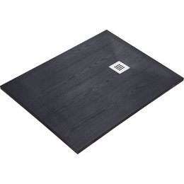 Поддон каменный WasserKraft Dill 120х80 см 61T06, чёрный матовый - фото 
