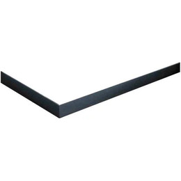 Панель для поддона Cezares TRAY-AS-A-90-100-SCR-NERO 90х90 см, черный - фото 