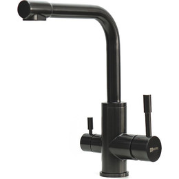 Смеситель для кухни Lemark Expert LM5061BLN, черный - фото 