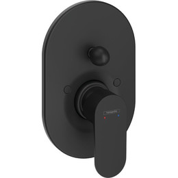 Смеситель для ванны Hansgrohe Rebris S 72449670, черный матовый - фото 