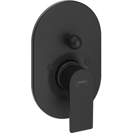 Смеситель для ванны Hansgrohe Rebris E 72459670, черный матовый - фото 