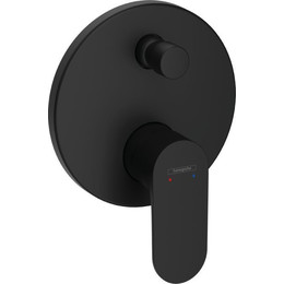 Смеситель для ванны Hansgrohe Rebris S 72466670, черный матовый - фото 